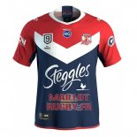 Maillot Sydney Roosters 9s Rugby 2020 Rouge Bleu