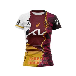 Maillot Brisbane Broncos Rugby 2024 Maillot Brisbane Broncos Rugby 2024