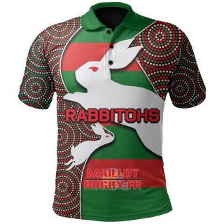 Maillot Polo South Sydney Rabbitohs Rugby 2021 Indigene Maillot Polo South Sydney Rabbitohs Rugby 2021 Indigene