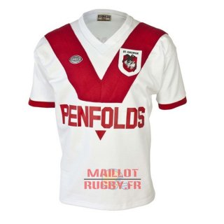 Maillot St George Illawarra Dragons Rugby 1979 Retro