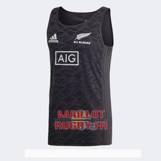 Nouvelle-Zelande All Blacks Rugby Debardeur Noir Nouvelle-Zelande All Blacks Rugby Debardeur Noir