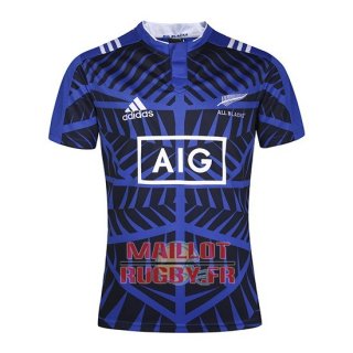 Maillot Nouvelle-Zelande All Blacks Rugby Bleu Maillot Nouvelle-Zelande All Blacks Rugby Bleu