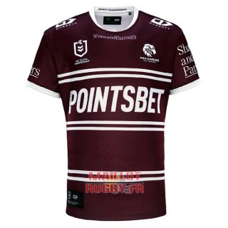 Maillot Manly Warringah Sea Eagles Rugby 2024 Domicile Maillot Manly Warringah Sea Eagles Rugby 2024 Domicile