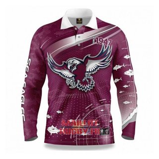 Maillot NRL Manly Warringah Sea Eagles Rugby 2022 Fish Finder