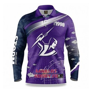 Maillot NRL Melbourne Storm Rugby 2022 Fish Finder