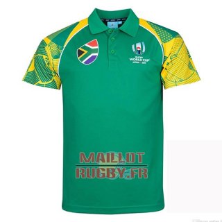 Maillot Polo Afrique du Sud Rugby RWC2019