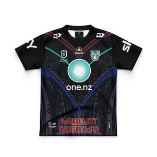 Maillot Enfant Nouvelle-zelande Warriors Rugby 2024 Indigene Maillot Enfant Nouvelle-zelande Warriors Rugby 2024 Indigene