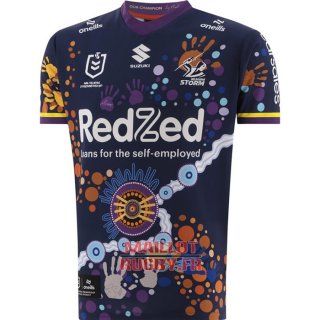 Maillot Melbourne Storm Rugby 2024 Indigene Maillot Melbourne Storm Rugby 2024 Indigene