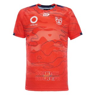 Maillot Nouvelle-Zelande Warriors Rugby 2024 Entrainement Orange Maillot Nouvelle-Zelande Warriors Rugby 2024 Entrainement Orange