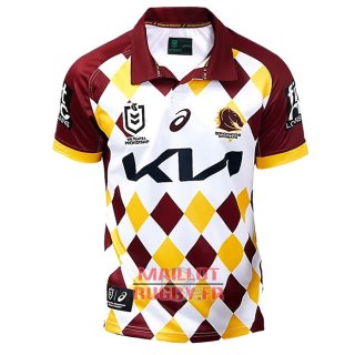 Maillot Brisbane Broncos Rugby 2024 Commemorative Maillot Brisbane Broncos Rugby 2024 Commemorative