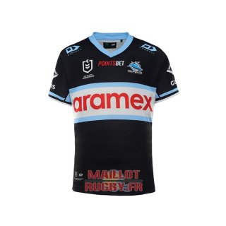 Maillot Cronulla Sutherland Sharks Rugby 2022 Exterieur Maillot Cronulla Sutherland Sharks Rugby 2022 Exterieur