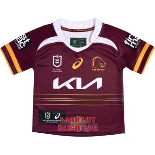 Maillot Enfant Brisbane Broncos Rugby 2025 Domicile Maillot Enfant Brisbane Broncos Rugby 2025 Domicile
