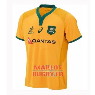 Maillot Australie Rugby 2018-19 Domicile Maillot Australie Rugby 2018-19 Domicile