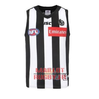 Maillot Collingwood Magpies AFL 2019 Noir Blanc Maillot Collingwood Magpies AFL 2019 Noir Blanc