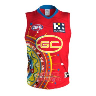 Maillot Gold Coast Suns AFL 2020-2021 Indigene