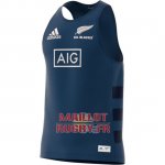 Debardeur Nouvelle-Zelande All Blacks Rugby 2019 Bleu  Debardeur Nouvelle-Zelande All Blacks Rugby 2019 Bleu