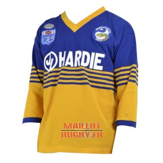 Maillot Parramatta Eels Rugby Ml 1986 Retro