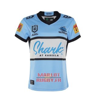 Maillot Cronulla Sutherland Sharks Rugby 2021 Domicile Maillot Cronulla Sutherland Sharks Rugby 2021 Domicile