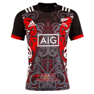 Maillot Nouvelle-Zelande Maori All Blacks Rugby 2019 Entrainemen Maillot Nouvelle-Zelande Maori All Blacks Rugby 2019 Entrainemen