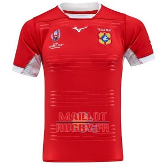 Maillot Tonga Rugby RWC 2019 Rouge Maillot Tonga Rugby RWC 2019 Rouge