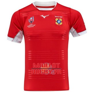 Maillot Tonga Rugby RWC 2019 Rouge