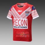 Maillot Enfant Tonga Rugby 2018-2019 Rouge