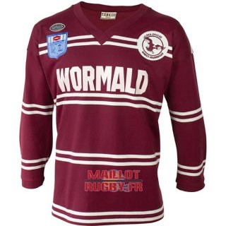 Maillot Manly Warringah Sea Eagles Rugby 1987 Retro