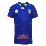 Maillot Nouvelle-Zelande Warriors Rugby 2024 Entrainement Bleu