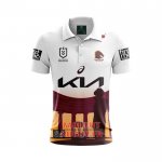Maillot Polo Brisbane Broncos Rugby 2024 ANZAC Maillot Polo Brisbane Broncos Rugby 2024 ANZAC