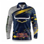 Maillot NRL North Queensland Cowboys Rugby 2022 Fish Finder Maillot NRL North Queensland Cowboys Rugby 2022 Fish Finder