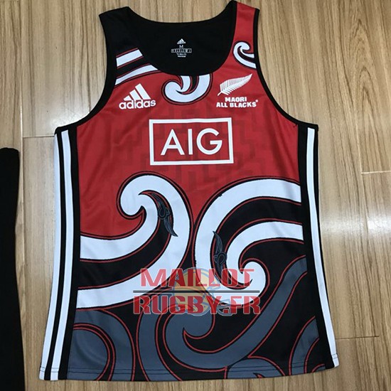 Maillot Nouvelle-zelande All Blacks 7s Rugby 2018 Domicile Font02 pas cher