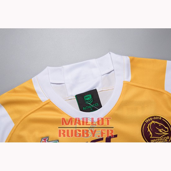 Maillot De Rugby Authentique Brisbane Broncos - Taille XL - Pour Adulte - Fabriqué En Australie