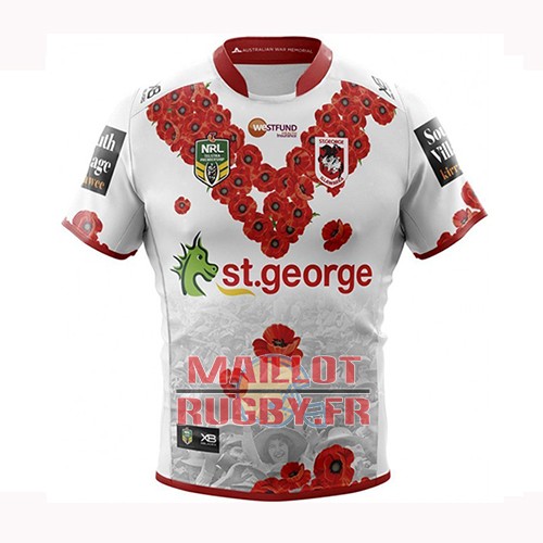 Maillot St George Illawarra Dragons Rugby 2020 Domicile