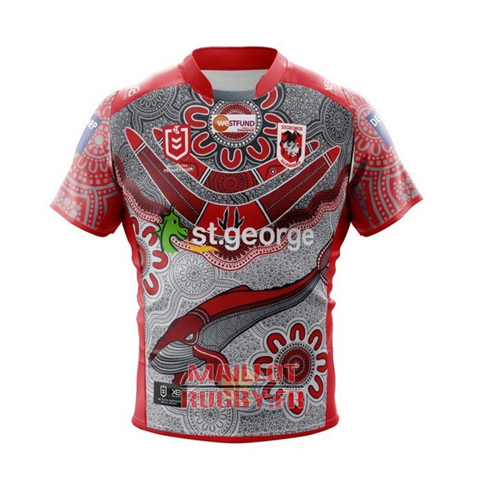 ST GEORGE ILLAWARRA Dragons 2002 Rugby Jersey NRL Australia Shirt
