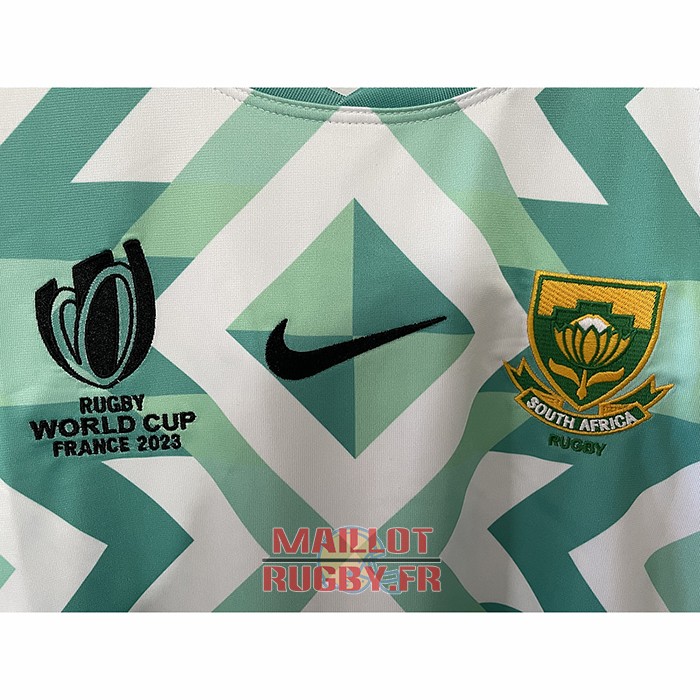 Maillot Afrique Du Sud Rugby 2023 World Cup Exterieur