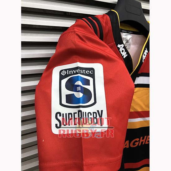 Maillot De Rugby Adidas Gallagher Chiefs 2020/2021 - Homme - Taille L - Noir