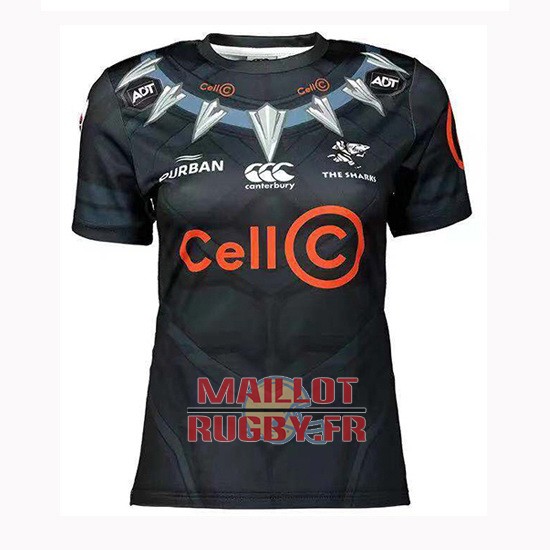 Maillot Canterbury Sharks Rugby Union – Taille L – Vintage Sud-Africain